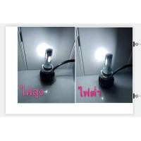 ราคา ของแท้ ไฟขาว 1หลอด ไฟหน้ารถจักรยานยนต์ LED 6ชิป RTD แสงขาว (7108830502)