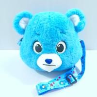 ราคา กระเป๋าสะพายข้างหมีแคร์แบร์ฟ้า สายสะพายลายหมี (21254244082)