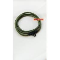 ราคา P74 สร้อยเชือกร่มถัก หนา 3 มิล 1 ห่วง สีเขียวขี้ม้า ยาว 22 24 26 28 นิ้ว สร้อยคอ สร้อยถักเชือกร่ม สร้อยถัก (19676025132)