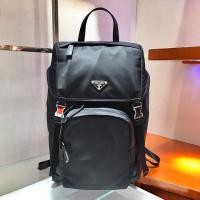 ราคา Prada Re Nylon and Saffiano leather backpack (21227983525)