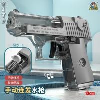ราคา กล็อคปืนฉีดน้ำของเล่นปืนสเปรย์น้ำแร่อัตโนมัติแบบพกพาสำหรับเด็กปืนฉีดน้ำของเล่นต่อสู้กับน้ำกลางแจ้ง (21357653560)