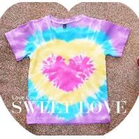 ราคา เสื้อมัดย้อม ลายหัวใจ สวยไม่ตก cotton100 ก้นหอยสีพาสเทล3 สี ไม่ตก มีทุกขนาดทั้งเด็ก ผู้ใหญ่ ชาย หญิงทีม ครอบครัว คู่รัก พร้อมใส่ (8018969287)