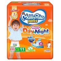 ราคา MamyPoko Happy Day and Night มามีโพโค แพ้นท์ ผ้าอ้อม ผ้าอ้อมเด็ก ผ้าอ้อมเด็กอ่อน ผ้าอ้อมแรกเกิด แพมเพิส แพมเพิสเด็ก กางเกงผ้าอ้อม ไซส์S XXXL 4ห่อ (20954607027)