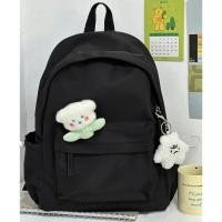 ราคา กระเป๋าเป้สะพายหลังสีทึบญี่ปุ่นเดินทางกระเป๋าเป้นักเรียน (19237720383)