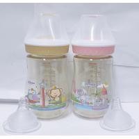 ราคา ATTOON ขวดนมคอกว้างสีชา 5Oz 8Oz 2ขวด เนื้อขวดTritan Gold ขวดนมสีชาคอกว้างพร้อมจุก ขวดนม 8 ออนซ์คอกว้าง สีชา แบรนด์ แอดตูน (12146232715)