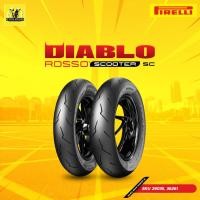 ราคา ยางหน้า Pirelli DIABLO ROSSO SCOOTER SC F 100 90 12 64P TL Reinf 29035 (21270587227)