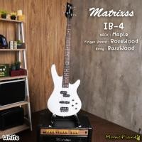 ราคา Matrixss เบสไฟฟ้า เบส Electric Bass รุ่น IB 4 สายแจ็ค (1845134715)