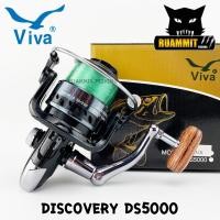 ราคา รอกสปินนิ่ง VIVA DISCOVERY DS5000 RED GOLD BLACK BLUE (6628532830)