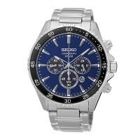 ราคา Karnvera Shop นาฬิกาข้อมือผู้ชาย Seiko Solar Mens Analogue Solar Watch with Stainless Steel Bracelet SSC445P1 (883192923)