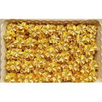 ราคา ดอกดาวกระจายโปรยทาน ริบบิ้นกากเพชรสีเงิน ทอง (17430045776)