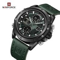 ราคา มอเตอร์ Seiko ระบบอนาล็อกอัตโนมัติดิจิตอลระบบอนาล็อกอัตโนมัติ9225นาฬิกา NAVIFORCE ของกันน้ำผู้ชาย (21049637644)