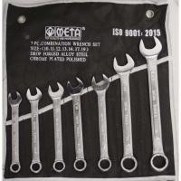 ราคา META ชุดประแจแหวนข้างปากตาย 7ตัว ชุด เบอร์10 19 (8467331746)