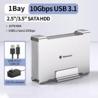 ราคา Yottamaster Mac สไตล์ USB3 1 Gen2 10Gbps Type C RAID SSD 2 5 3 5 นิ้ว SATA ดิสก์สเตชั่น HDD ภายนอกเคสฮาร์ดไดรฟ์กล่องเก็บที่อยู่อาศัยหน้าอกสำหรับ NAS รองรับ RAID 0 1 SPAN 3 โหมด RAID (21074956572)