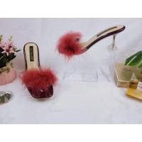 ราคา รองเท้าส้นแชมเปญ แต่่งอะไหล่ขนนก (16551265478)