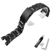 ราคา สแตนเลสสตีลสายคล้องคอ Fit Casio G shock GST B100 GST 210 GST S300 GST S110 GST S100 GST S100 (18383018619)