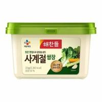 ราคา ซัมจัง korea cj ssamjang น้ำจิ้มปิ้งย่างเกาหลี ซอสหมูย่างเกาหลี 170g 500g 해찬들 쌈장 (19541865744)