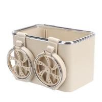 ราคา พร้อมส่ง กล่องใส่ของในรถ 2in1 วางแก้วน้ำในรถยนต์ ใส่ของอเนกประสงค์ กล่องใส่ทิชชู่ กล่องใส่ของอเนกประสงค์ (21210816237)