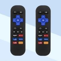 ราคา รีโมทคอนโทรล1คู่สำหรับ roku TV Box 1 2 3 4 LT HD XD XS Streaming Player พร้อม vudu Pandora crackle Keys CONTROLLER (21170793108)