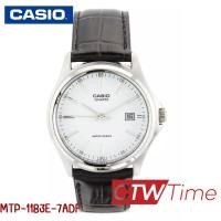 ราคา Casio Standard นาฬิกาข้อมือผู้ชาย สายหนัง รุ่น MTP 1183Q 7ADF MTP 1183E 7ADF (21226889847)