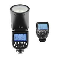 ราคา Godox V1C Professional กล้องแฟลช Speedlite Speedlight รอบไร้สาย2 4G สำหรับ Canon EOS Series 1500D 3000D 5D Mark Lll 5D Mark Ll สำหรับงานแต่งงานภาพสตูดิโอถ่ายภาพ Godox Xpro C E TTL II Flash Trigger Tra