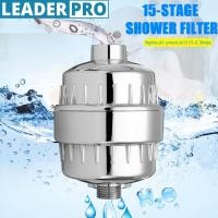 ราคา 15 Stage Bathroom Shower Filter Water Purifier 1 2 Universal Bath Water Treatment Health Softener Chlorine Removal (20629510421)