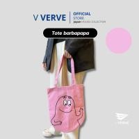 ราคา Verve กระเป๋าผ้าดิบ ลายการ์ตูน สวยๆ กระเป๋าผ้า กระเป๋านักเรียน กระเป๋าสะพายข้าง กระเป๋า barbapapa สินค้านำเข้า 100 (18493074921)