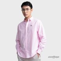 ราคา GALLOP OXFORD CASUAL SHIRT เสื้อเชิ๊ตแขนยาว ผ้า OXFORD รุ่น GW9032 สี Carnation Pink ชมพู ราคาปกติ 2190 (20251340566)