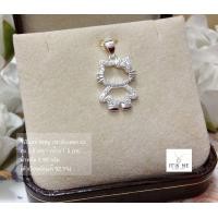 ราคา จี้เงินแท้ 92 5 ประดับเพชร cz น่ารักๆ เฉพาะจี้ไม่รวมสร้อย (7649432583)