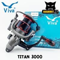 ราคา รอกตกปลา รอกสปินนิ่ง วีว่า VIVA TITAN TT SERIES GREY RED (7107724082)