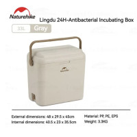 ราคา กระติก น้ำแข็ง Naturehike Cooler Box for 33L 13L 3 in 1 Portable Camping Cooler Box for 24 Hours รับประกันของแท้ศูนย์ (20537271800)