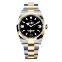 ราคา ว๊าวมาแล้ว จัดส่งฟรี นาฬิกาrolexของแท้ นาฬิกา Explorer ทำจาก Oystersteel และทองคำ m124273 0001 สินค้ารับประกัน1ปี นาฬิกาข้อมือผู้ชาย นาฬิกากลไกแ 36มม มาพร้อมกับบรรจุภัณฑ์เดิม (17968388335)