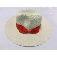ราคา หมวกสาน คาดสีแดง สีส็ม สีเหลือง โบว์เล็กๆ สีพื้น หมวกกันแดดเที่ยวทะเล หมวกสานปีกกว้าง แฟชั่น สำหรับผู้หญิง A011 หมวกสีขาว (17721826132)