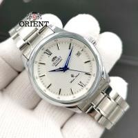 ราคา Orient นาฬิกาทางการของผู้ชาย Orient นาฬิกาอัตโนมัติ มือไขลานของญี่ปุ่นพร้อมคริสตัลแซฟไฟร์สแตนเลสสตีลและนาฬิกาชุดหนัง (2523920392)