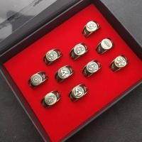 ราคา พยายามสีดำเงินเครื่องประดับของขวัญอะนิเมะของขวัญแฟนนารูโตะแหวนชุดซาสึเกะอิทาจินินจานารูโตะแหวน Konoha U Zumaki Symbal อะนิเมะแหวนนิ้วอะนิเมะแหวน (15063498552)