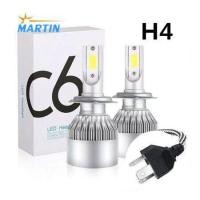 ราคา หลอดไฟหน้ารถ LED C6 ขั้ว H4 H7 H11 ความสว่าง 6000K ระบบ Lighting Focus 1 คู่ (18819625199)
