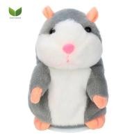 ราคา 18ซม โปรโมชั่นเสียงเลียนแบบของเล่นหนูแฮมสเตอร์พูดน่ารักสัตว์เลี้ยงพูดเสียงบันทึกหนูแฮมสเตอร์ของเล่นหนูแฮมสเตอร์พูดซ้ำตุ๊กตาของเล่นตุ๊กตาสำหรับของขวัญเด็กเด็ก (20570486942)