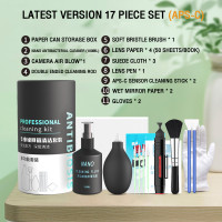 ราคา ZOMEI 17 in 1 ชุดทำความสะอาด กล้องและเลนส์ Camera and Lens Cleaning Kit ชุดทำความสะอาดกล้อง อุปกรณ์ทำความสะอาดกล้อง ทำความสะอาดกล้อง ชุดทำความสะอาดเลนส sensor cleaning kit sensor cleaning (20590424187