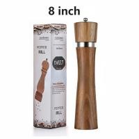 ราคา พร้อมกล่อง ที่บดพริกไทย ที่บดพริกไทยอะคริลิค ขวดบดพริกไทย Spice Salt Pepper Grinder เกลือ เครื่องเทศ แกนบดเซรามิก ขวดบดพริกไทย Pepper Mills Kitchen Tools (19837561218)