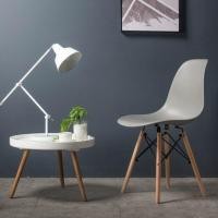 ราคา High level เก้าอี้ขาไม้บีช เก้าอี้นั่งเล่น เก้าอี้สไตล์โมเดิร์น Chairเก้าอี้สำนักงาน เก้าอี้อเนกประสงค์ ที่นั่งพลาสติกขาไม้สีบีชเก้าอี้พั (9509629815)