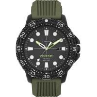 ราคา Timex Mens Expedition Gallatin 44mm Watch Black Case Black Dial with Black Silicone Strap Black Green (19856651145)