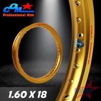 ราคา ล้อ COM 1 60 X 18 ขอบเรียบ วงล้อคอม ขนาด 1 60 ขอบ 18 ของแท้ 1 วง วงล้ออลูมิเนียมสำหรับรถจักรยานยนต์ (1061918866)
