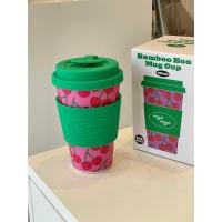 ราคา พร้อมส่งแท้ Wiggle Wiggle Bamboo Eco Mug Cup แก้วน้ำ 400ml (20456863374)