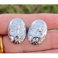 ราคา กระดุม 5เม็ด เข็มพยาบาลทั่วไป กระดุมข้อมือ 4 เม็ด ตุ้งติ้ง โลหะเงาสวย พร้อมส่ง (21135427521)