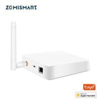 ราคา Zemismart Zigbee Hub กับการสนับสนุนเสาอากาศชุดบ้านแอปเชื่อมโยง Tuya Zigbee อุปกรณ์ Siri Homepod Bridge Gateway (21048524309)