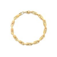 ราคา Jewellista สร้อยข้อมือ Bieber เงินแท้ ลายโซ่เหลี่ยม (16243121757)