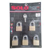 ราคา กุญแจSOLO 5ตัว ชุด มีให้เลือกทั้งคอสั้นคอยาว กุญแจชุด กุญแจโซโลแท้ ลูกกุญแจบ้าน แม่กุญแจ soloแท้ กุญแจsoloแท้ (19256918120)