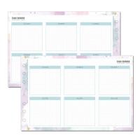 ราคา กระดาษรีฟิล 6 รู เป้าหมายรายปี ปฏิทินใส่แพลนเนอร์ Yearly Overview A6 A5 by mimisplan (1315738273)