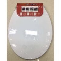 ราคา Madamก๊อก ฝาชักโครก แบบทรงกลม และ ทรงรี สีขาว ทนทาน ติดตั้งง่าย ฝารองนั่ง ฝารองนั่งชักโครก อุปกรณ์ครบ (18455719095)