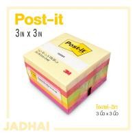 ราคา Post it กระดาษโน้ต โพสต์อิท 3M 654 5ASST 3x3 นิ้ว 5 เล่ม สีนีออน (19532478858)