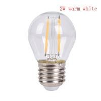 ราคา YUE LED Bulb Spotlight 2W 4W 6W E27 COB Candle Flame Tip G45 Filament Glass Lamp (12075657522)